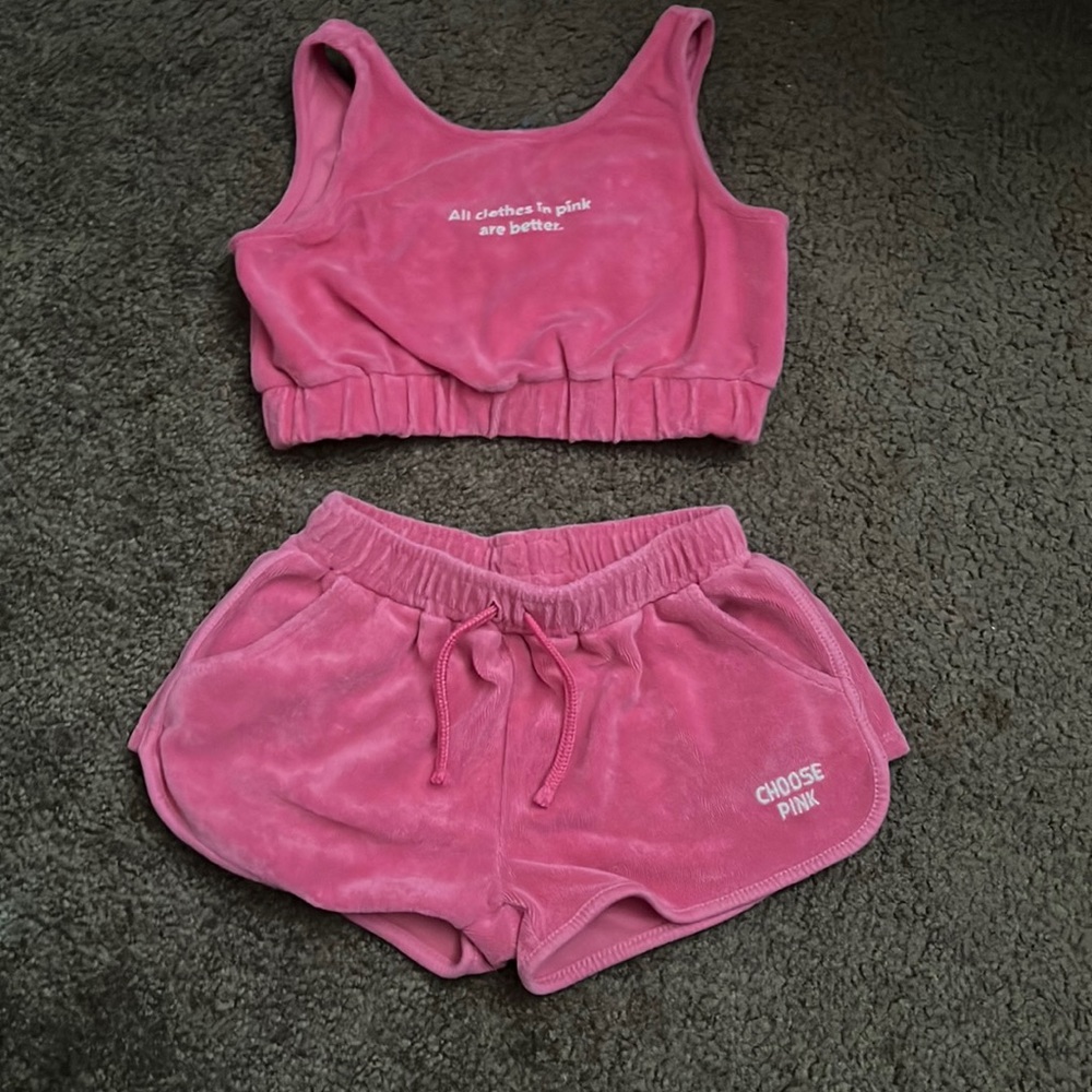 Pink & yellow Zara sets